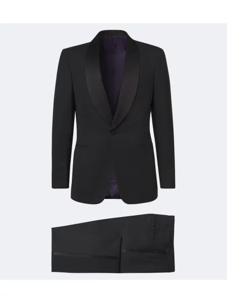 Costum Ralph Lauren Purple Label de lână negru