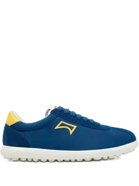 Sneakerși Camper cu autograf albastru