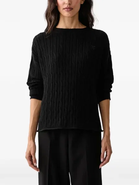 Pulover Dkny cu autograf negru