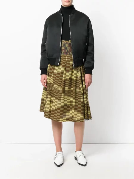 Sukně Comme Des Garçons Pre-owned zelené