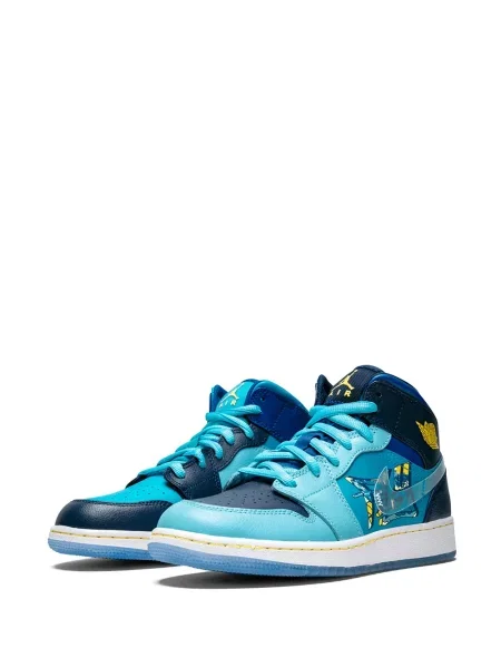 Sneakersy dziecięce Jordan Air Jordan 1 niebieskie