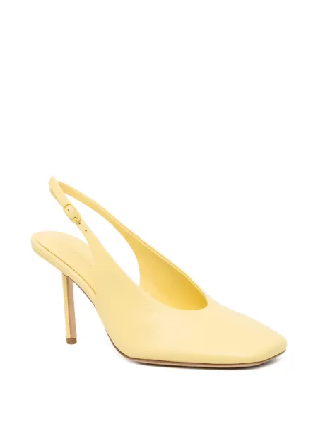 Pantofi cu toc Studio Amelia galben
