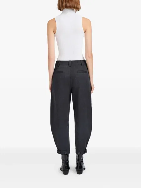 Pantaloni Proenza Schouler White Label alb