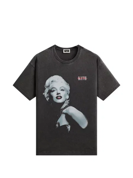 Tricou Kith cu imagine gri