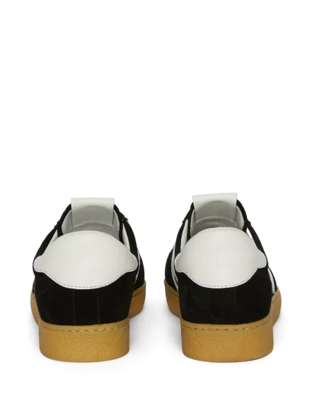 Szarvasbőr sneaker Msgm fekete