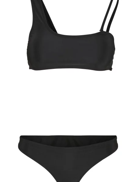 Urban Classics Costum de baie două piese negru