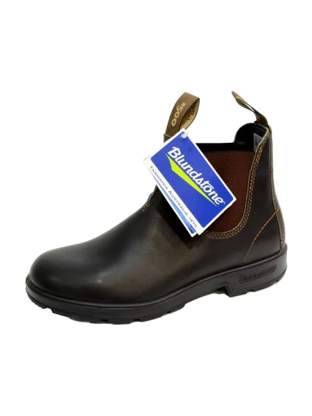 Botki Blundstone skórzane niebieskie