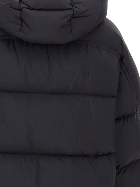Geacă cu puf Moose Knuckles cu glugă negru