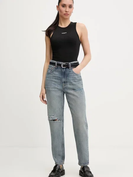 Top Tommy Jeans černý