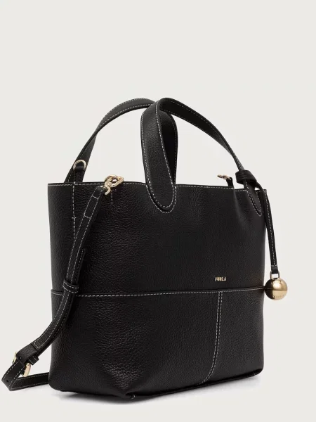 Кожаная сумка шоппер Furla