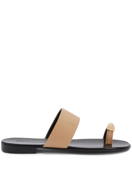 Papuci Giuseppe Zanotti slip-on maro