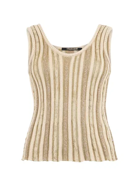 Top Roberto Cavalli cu dungi