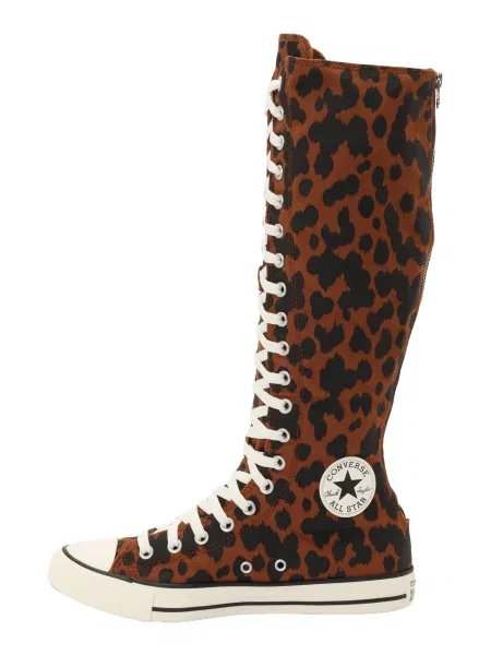 CONVERSE Magas szárú sportcipők CTAS csokoládé / konyak / fekete / fehér barna