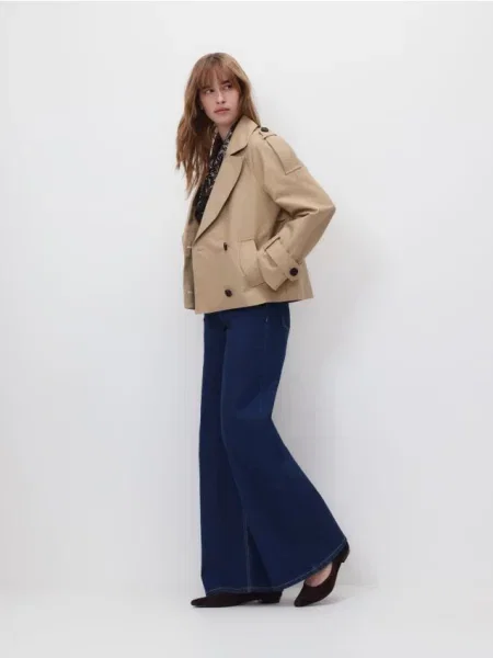 Reserved Trenci scurt bej