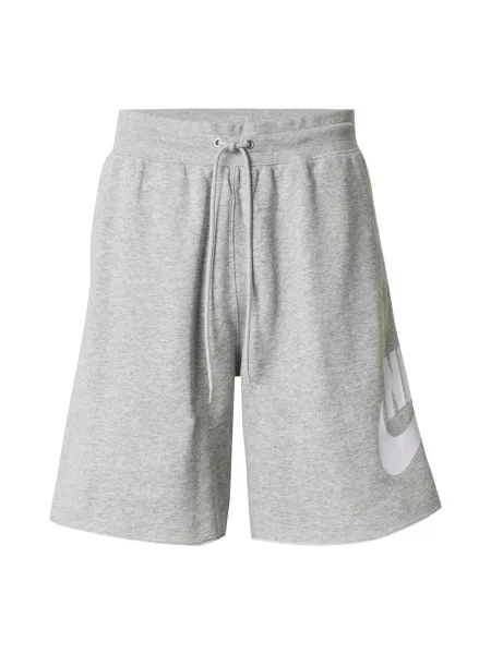 Nike Sportswear Pantaloni CLUB ALUMNI gri amestecat alb