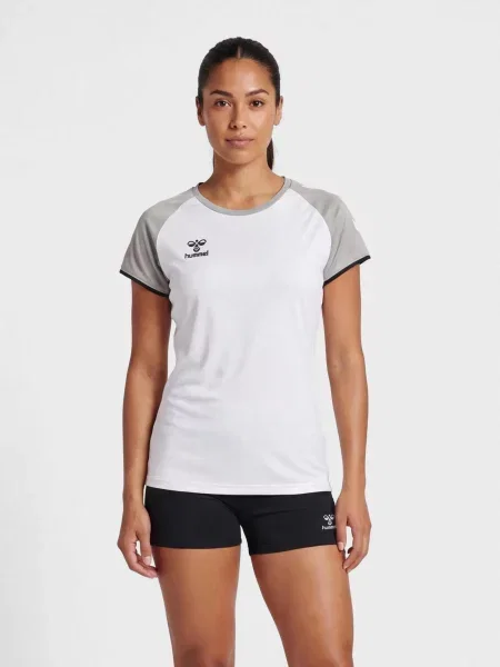 Koszulka Hummel hmlhmlCORE volley stretch biała