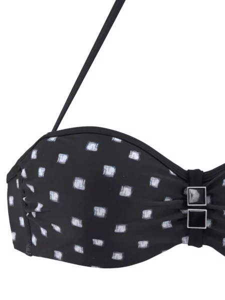 LASCANA Bikini črna bela
