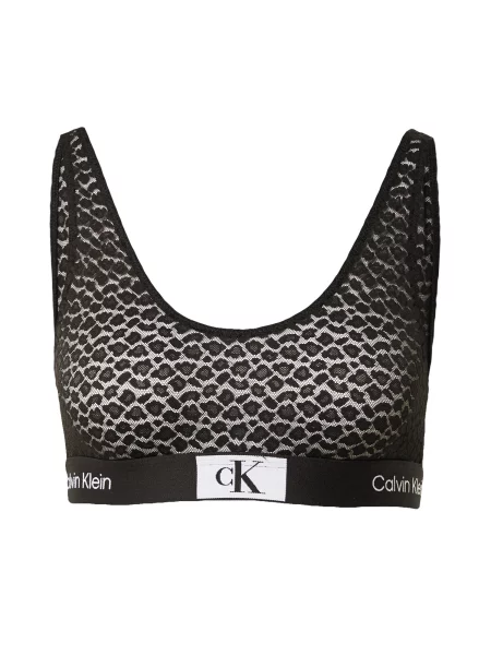 Bez podšívky džínsy Calvin Klein Underwear čierna