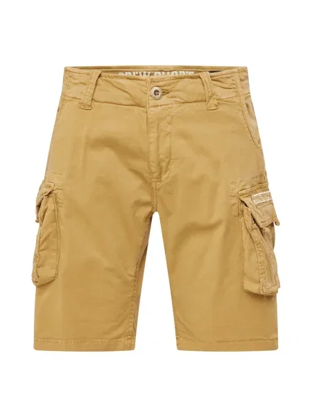 ALPHA INDUSTRIES Kargo hlače kaki rdeča