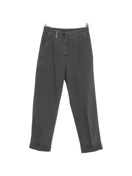 Cu centură pantaloni Peserico gri