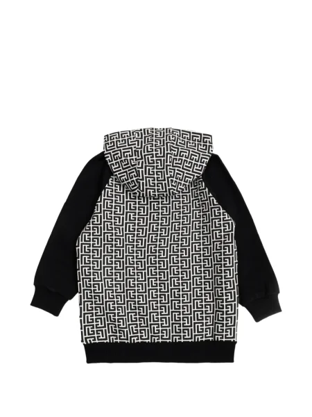 Bluza z kapturem dziecięca Balmain biała