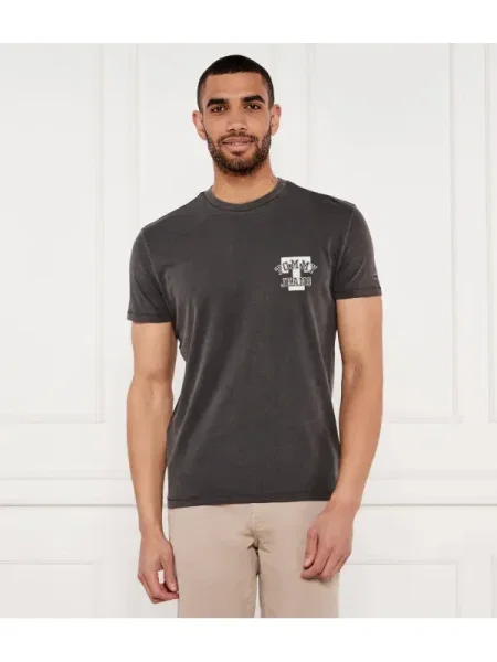 Tommy Jeans Tricou GRAPHIC gri