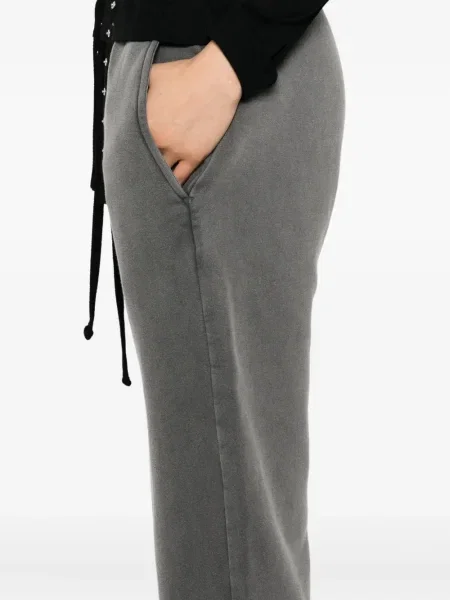 Pantaloni Thom Krom din jerseu gri