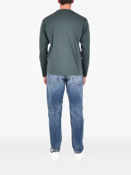 Tricou Low Brand lung verde
