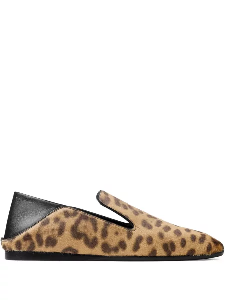 Balerini Jimmy Choo cu imagine cu model leopard