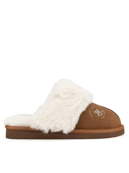 Beverly Hills Polo Club Papuče hnedá