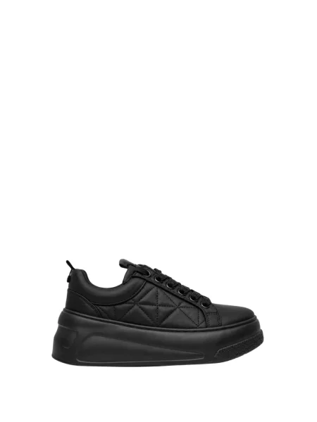 Sneakersy Cult skórzane czarne