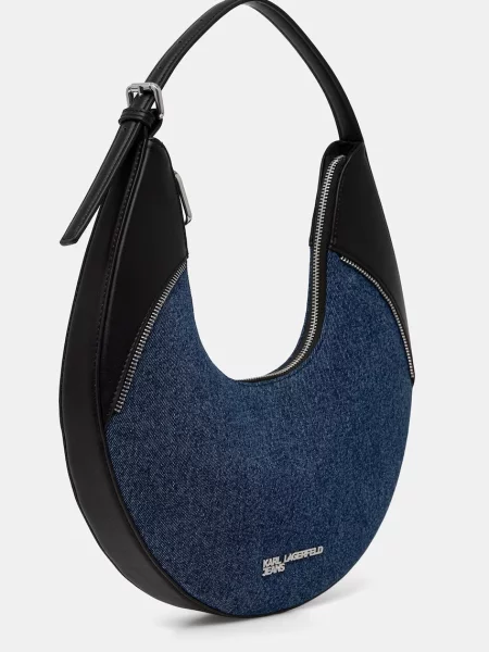 Karl Lagerfeld Jeans kabelka hobo dámska modrá
