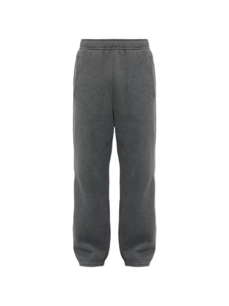 Pantaloni Lanvin cu dungi alergare gri