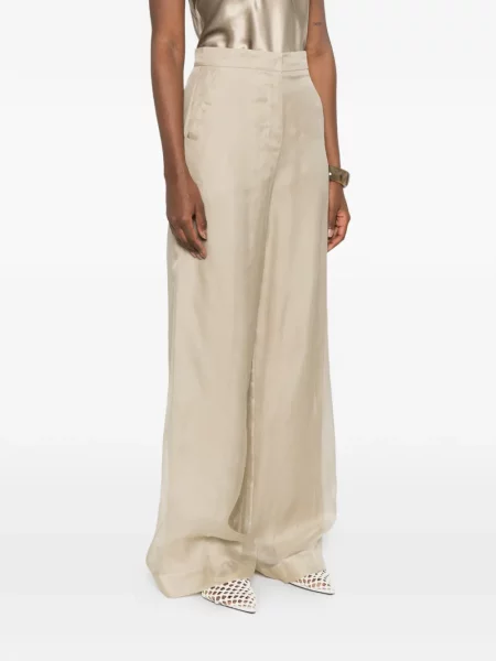 Pantaloni Max Mara cu picior lat