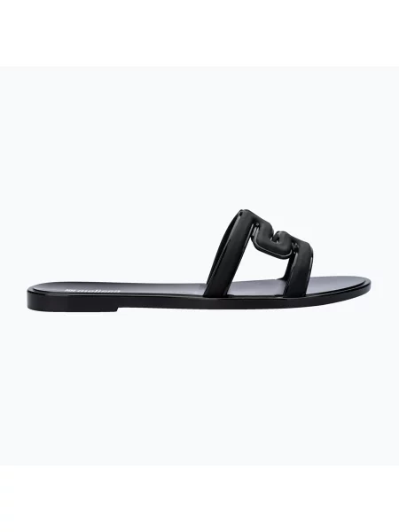 Șlapi pentru femei Melissa M Ad black negru