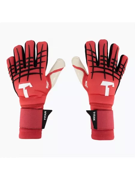 Rękawice bramkarskie Red Beast FP red czerwone