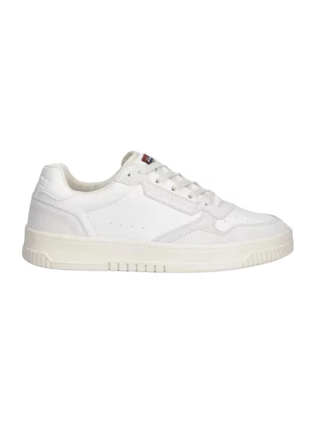 Sneakersy Napapijri skórzane białe
