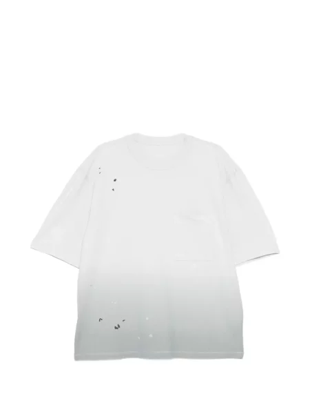 Tricou Croquis cu gradient gri