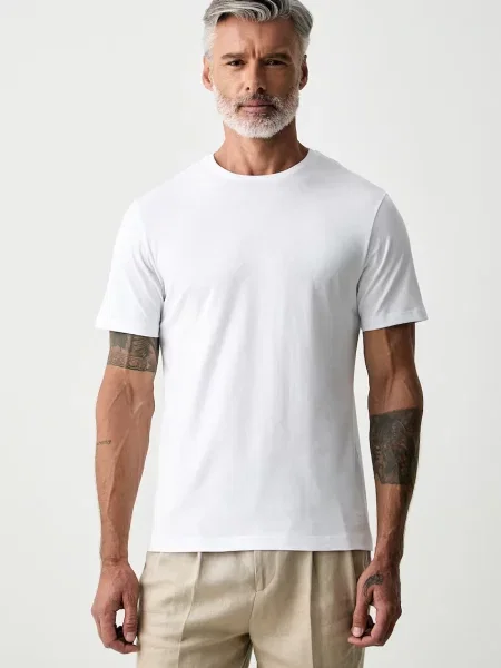 Hackett London tricou pentru bărbați din alb