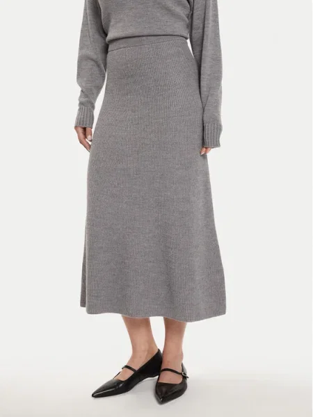 Max Mara Leisure Fustă midi Agile gri