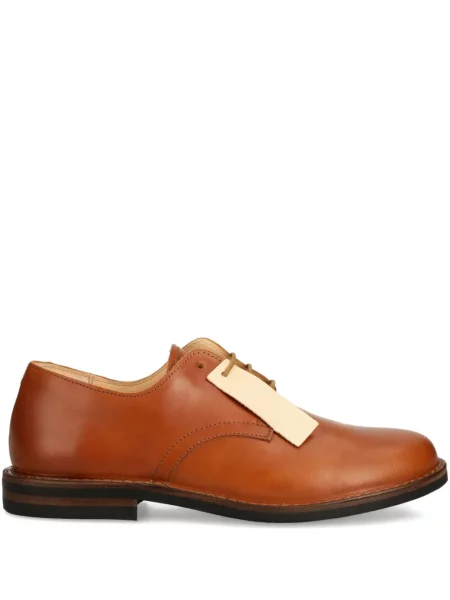 Pantofi derby Astorflex din piele maro