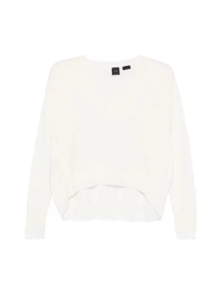 Sweter Pinko z kaszmiru biały