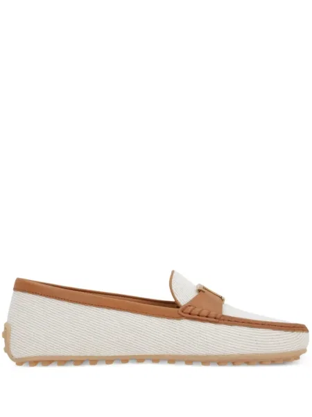 Pantofi loafer Tod's alb