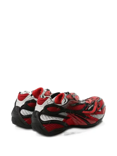 Sneakerși Balenciaga cu dungi roșu