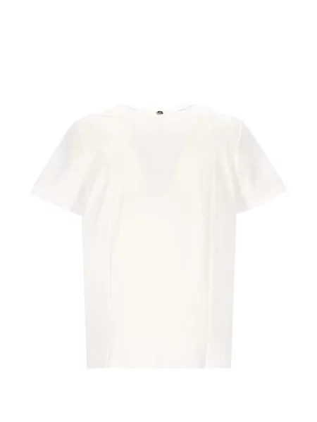 Tricou Boss cu imagine alb
