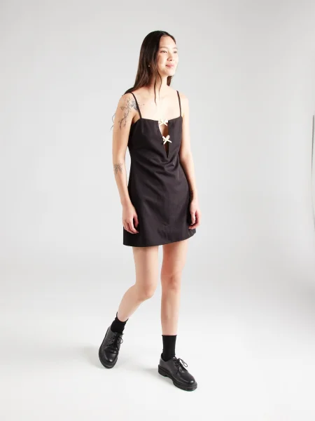 Motel Rochie Asinel crem negru