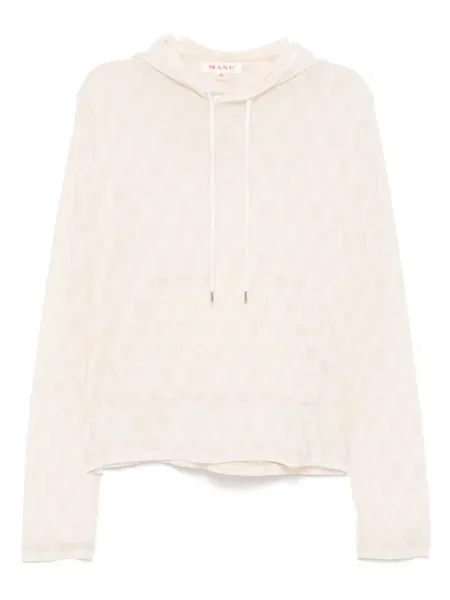 Mrežasta majica s kapuljačom Masu