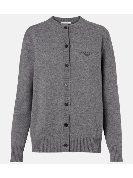 Cardigan Givenchy de lână gri