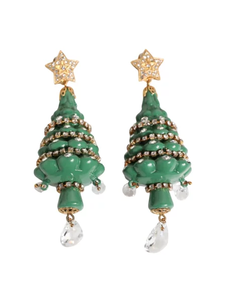 Kolczyki Dolce And Gabbana zielone