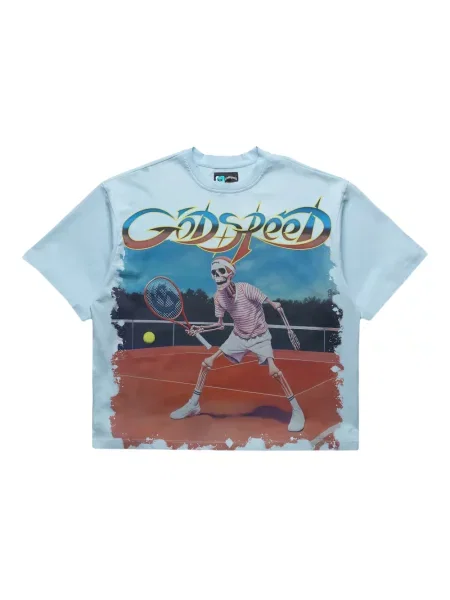 Tricou Godspeed albastru